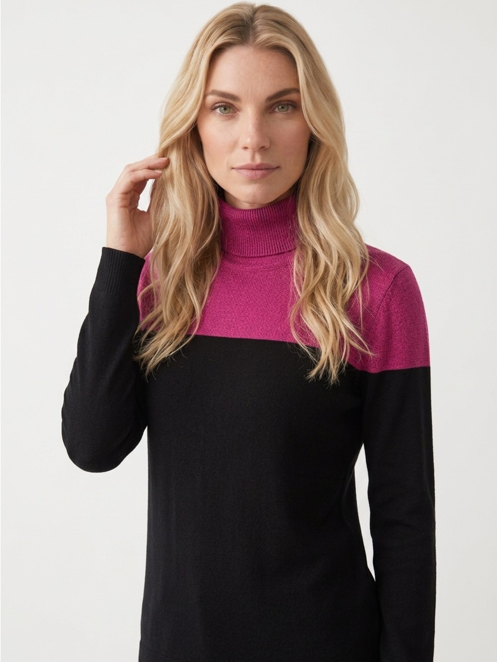 Calvin Klein XL Pink and Black Women's Sweater Excellent Condition